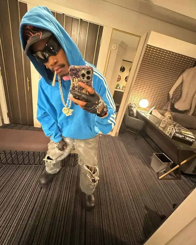 Wiz Khalifa outfit in Adidas, Balenciaga, and Vetements, 2023