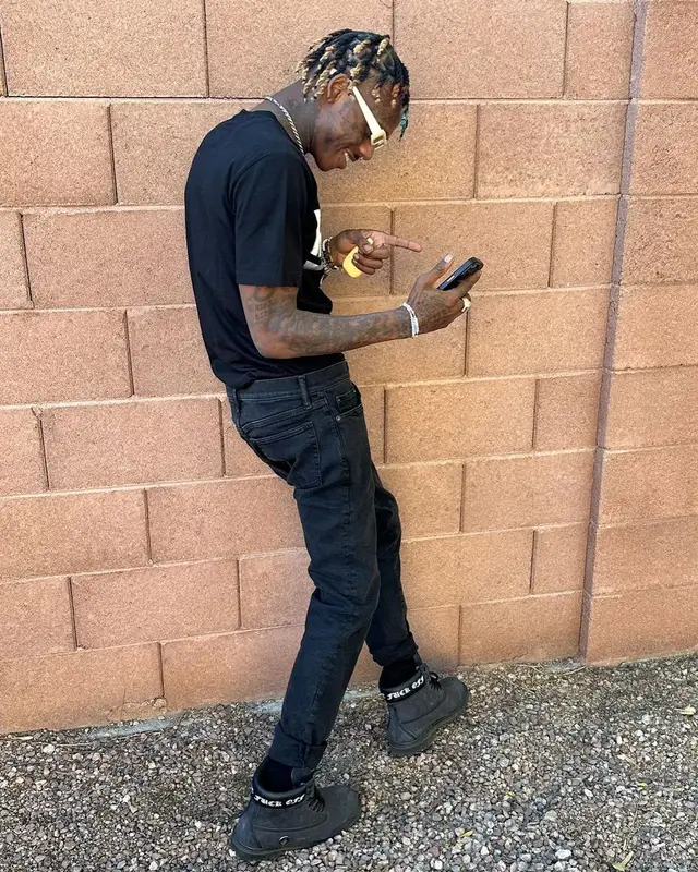 Famous Dex outfit in I Never Heard of You, 2023