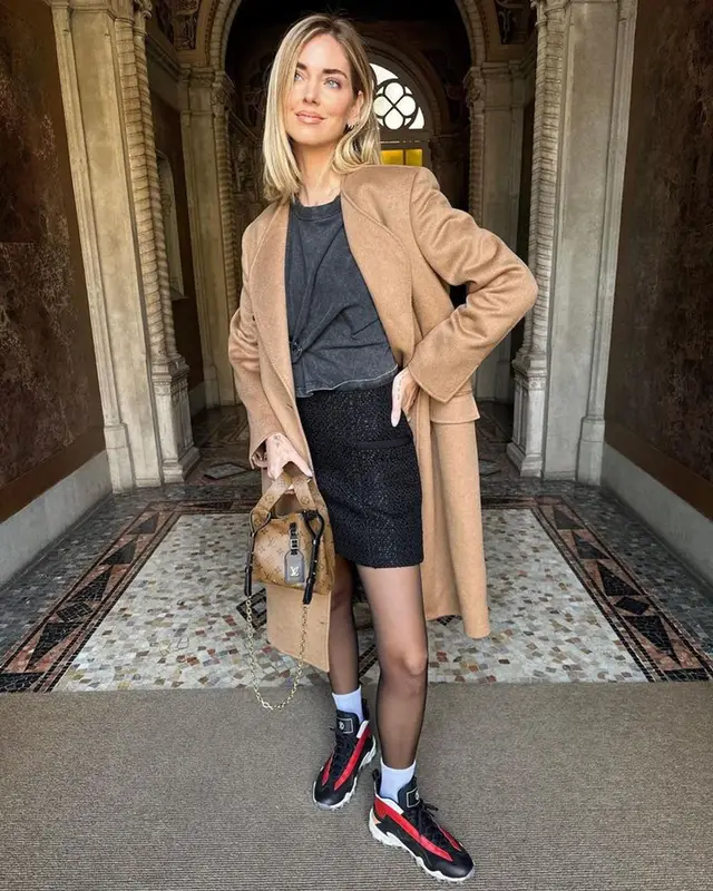 Chiara Ferragni outfit in Louis Vuitton, 2023