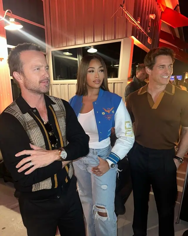 Jordyn Woods outfit in Givenchy, IWC Schaffhausen, and Hermes, 2023