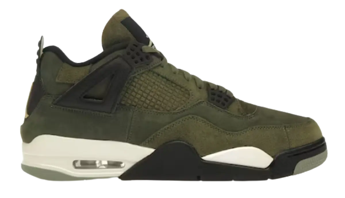 Jordan Air Jordan 4 Retro Se Craft Medium Olive Sneakers $181