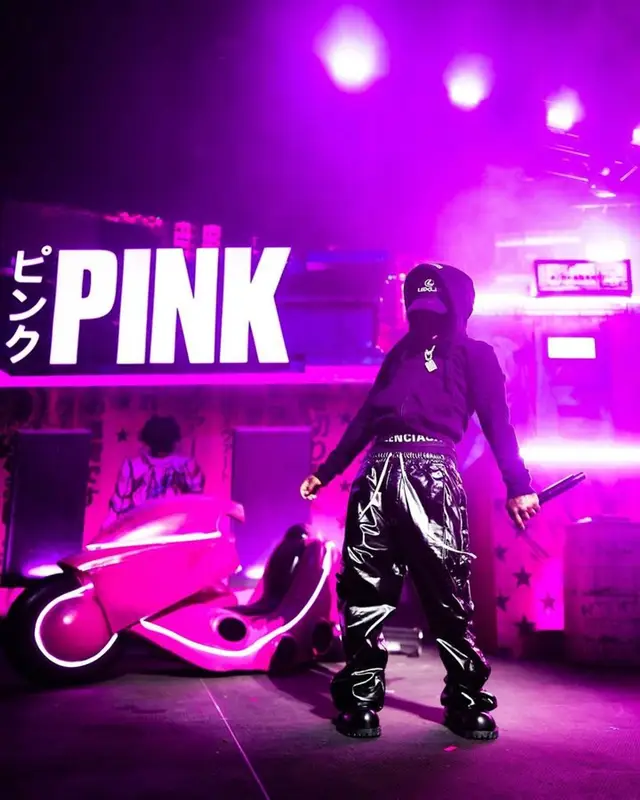 Lil Uzi Vert outfit in Balenciaga, Rick Owens, and Lexus, 2023