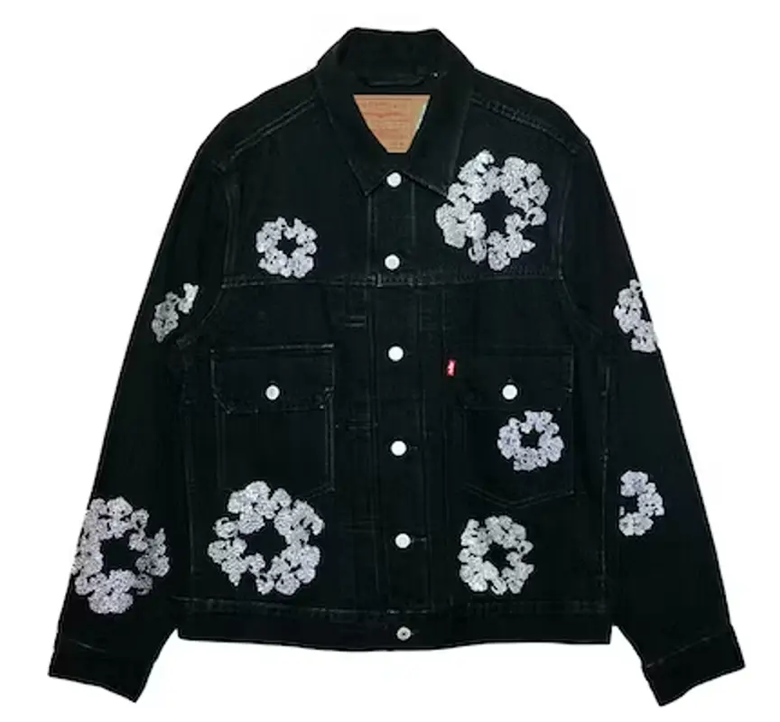 Denim Tears Black Bust Down Tears Type 2 Jacket  $1250
