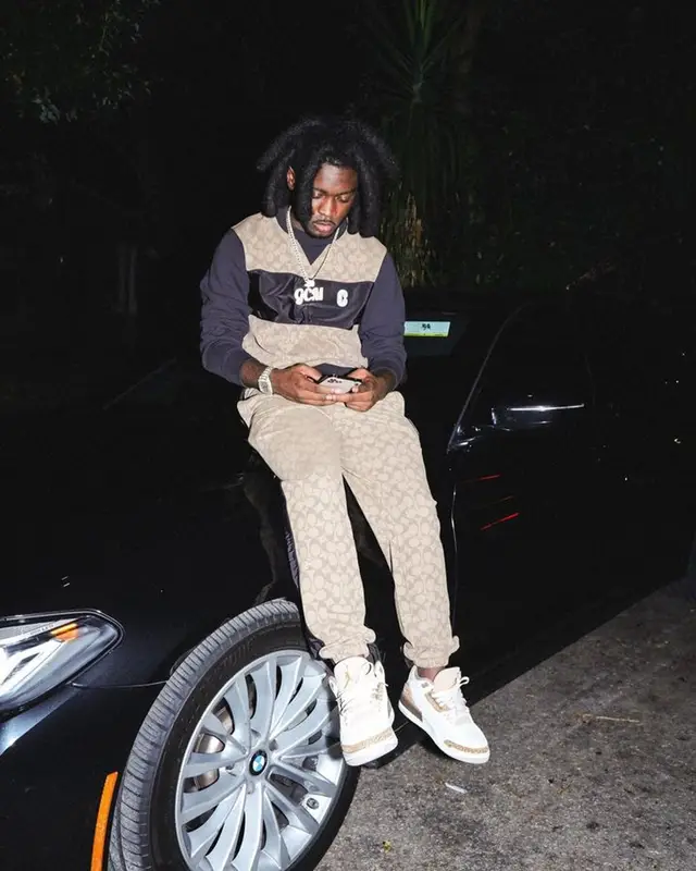 LPB Poody outfit in Coach and Jordan, 2023