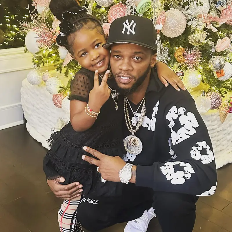 Papoose outfit in Denim Tears, Rta, and New Era, 2023