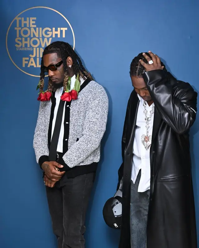 Don Toliver outfit in Balenciaga and New Era, 2023