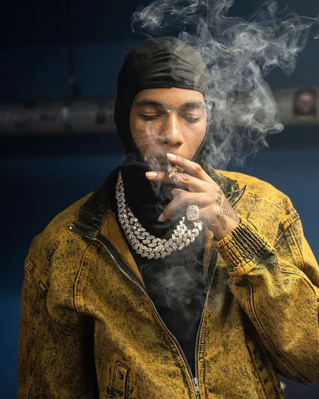 Key Glock outfit in Marni, 2023