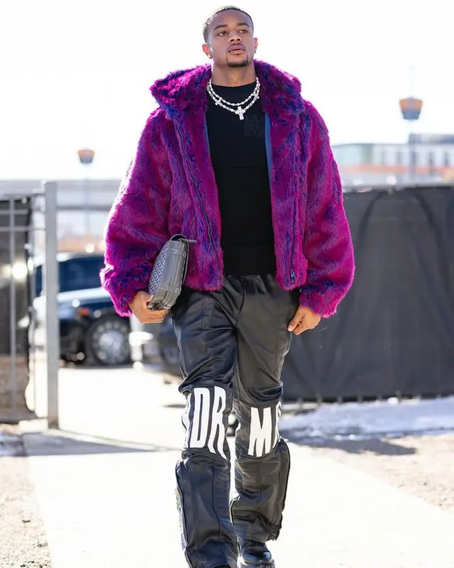 Patrick Surtain II outfit in Givenchy, Who Decides War, and Celine, 2023