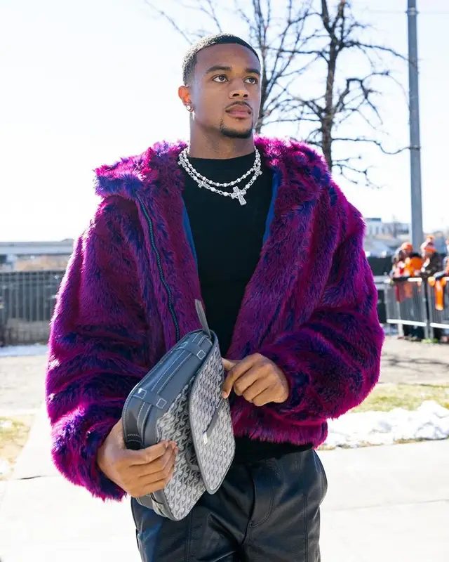 Patrick Surtain II outfit in Givenchy, Who Decides War, and Celine, 2023