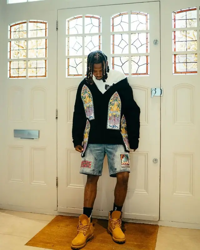 Yhemolee outfit in Who Decides War, Ash Luxe, and Timberland, 2023