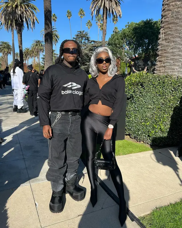 Gunna outfit in Balenciaga, 2023