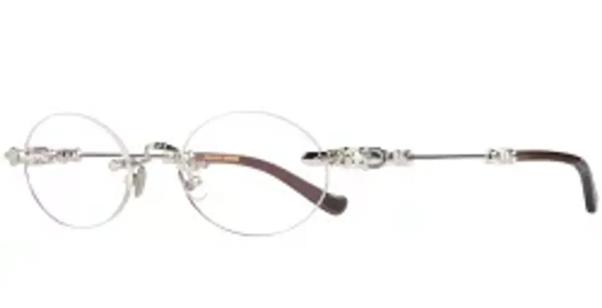 Chrome Hearts Platinum Plated Eyeglasses $1945