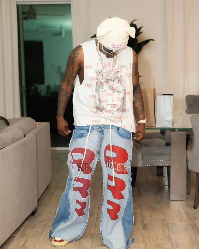 Real Boston Richey outfit in RRR-123, Goyard, and Loverboy by Charles Jeffrey, 2023