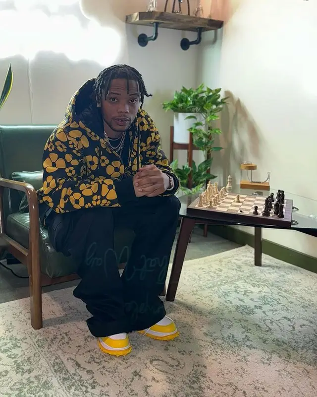 Lil Migo outfit in Carhartt, Prada, and Marni, 2023