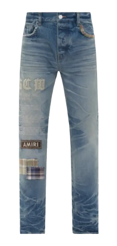 Amiri Antique Indigo Straight Jeans $1490