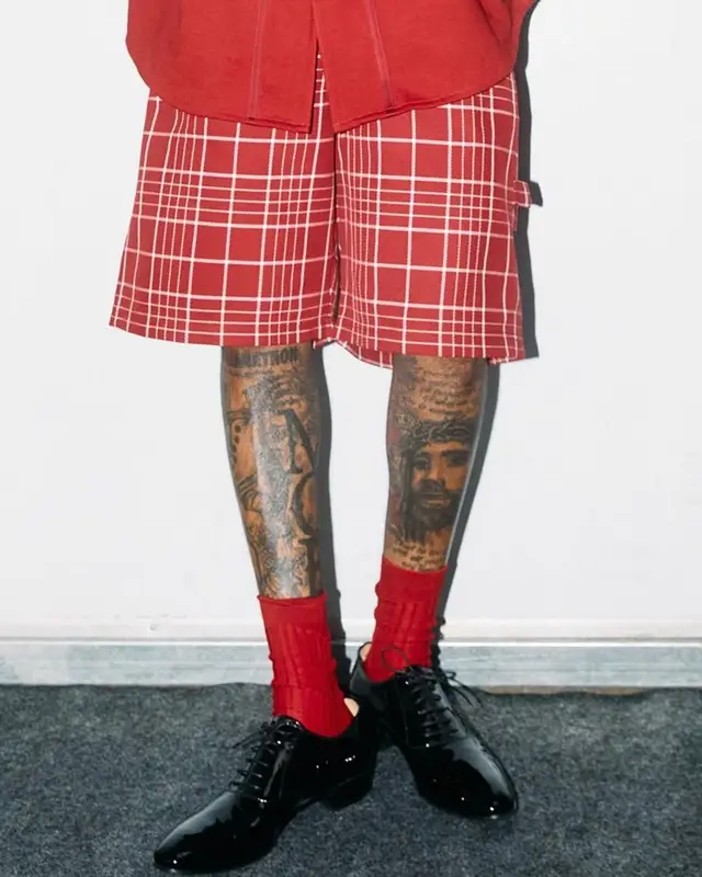 YG outfit in Kapital, Audemars Piguet, and A BETTER FEELING, 2023