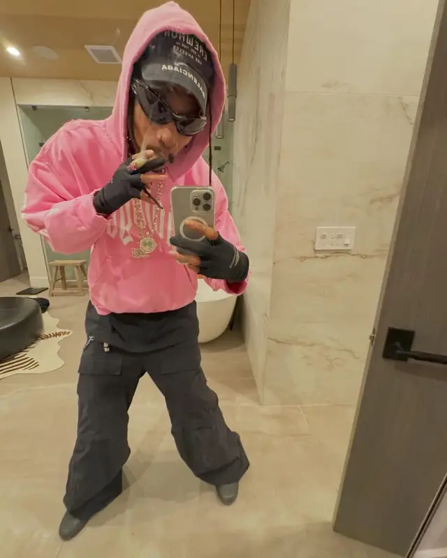 Wiz Khalifa outfit in Balenciaga and Erewhon Market, 2023