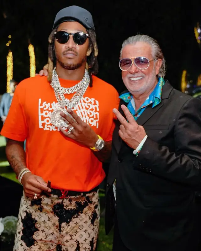 Future outfit in Louis Vuitton, 2023