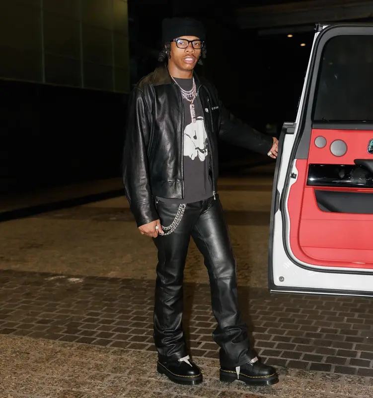 Lil Baby outfit in Enfants Riches Deprimes, Rick Owens, and Han KjØbenhavn, 2023