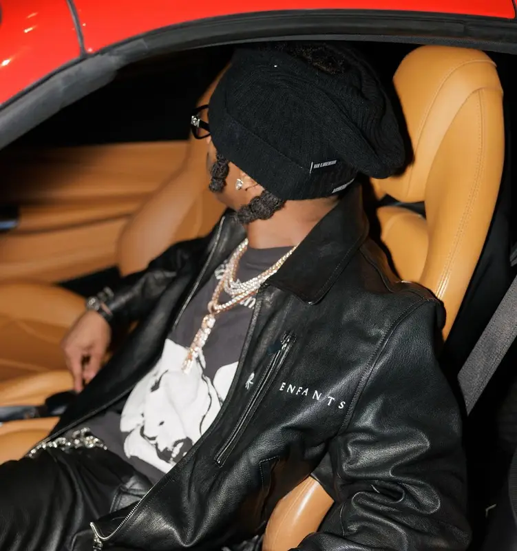 Lil Baby outfit in Enfants Riches Deprimes, Rick Owens, and Han KjØbenhavn, 2023