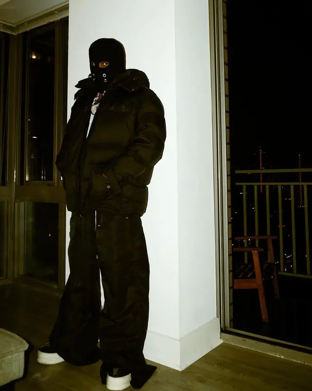 03 Greedo outfit in Gucci, Moncler, and Rick Owens, 2023