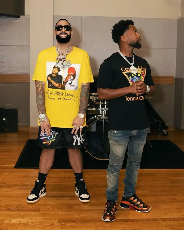 Big Trill outfit in Supreme, MLB, and Nike, 2023