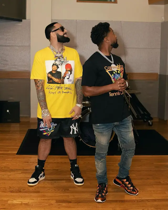 Big Trill outfit in Supreme, MLB, and Nike, 2023