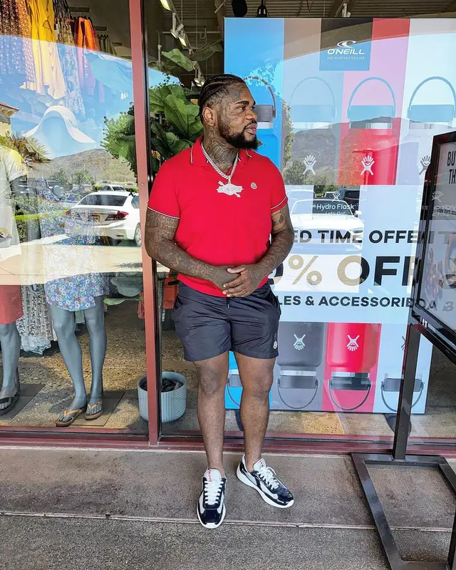 Fat Boy outfit in Moncler and Prada, 2023