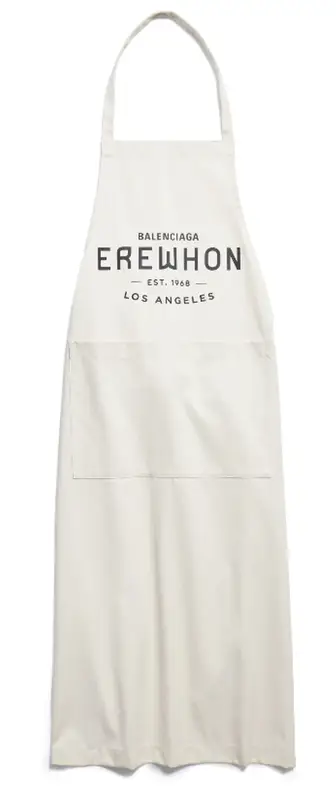 Balenciaga Beige Erewhon Los Angeles Apron $493