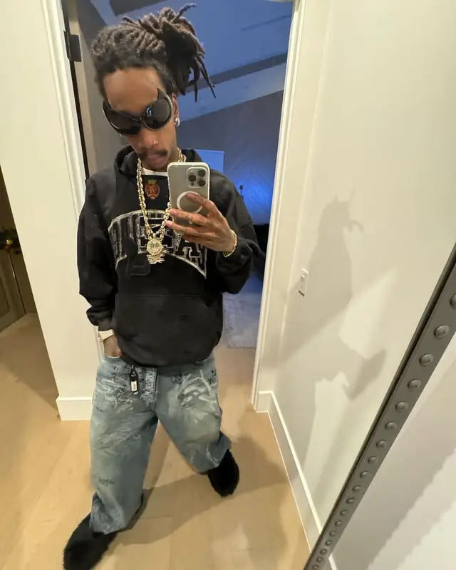 Wiz Khalifa outfit in Balenciaga, 2023