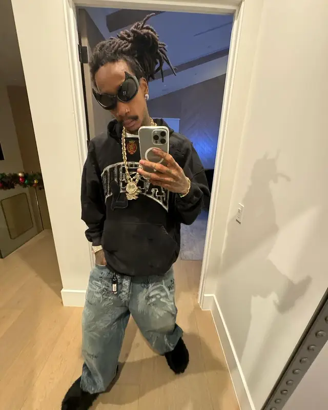 Wiz Khalifa outfit in Balenciaga, 2023