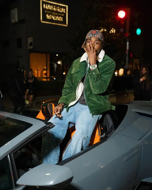 Lil Tjay outfit in Timberland, ’47, and Kith, 2023