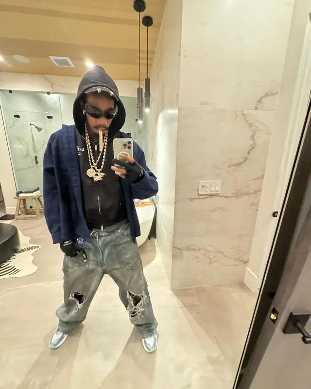 Wiz Khalifa outfit in Erewhon Market and Balenciaga, 2023