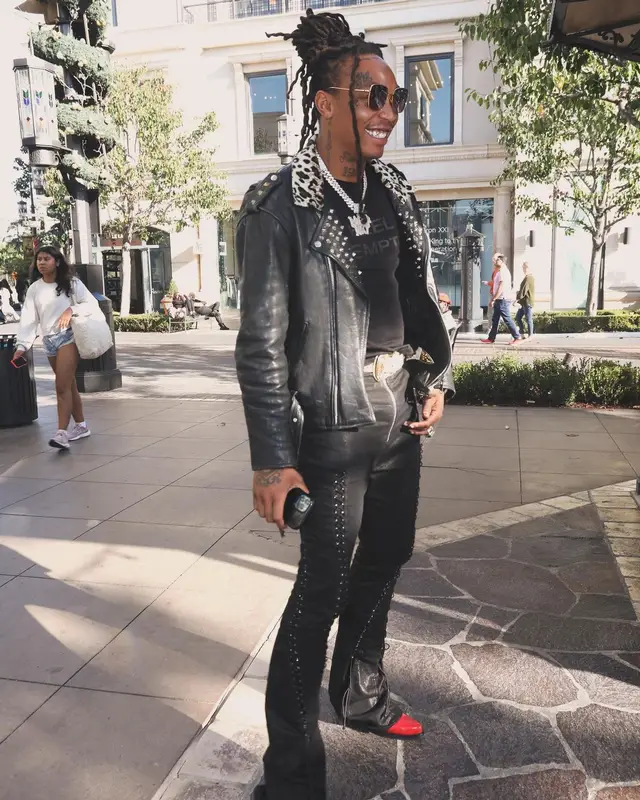 Tyla Yaweh outfit in Emptiness and B.B. Simon, 2023
