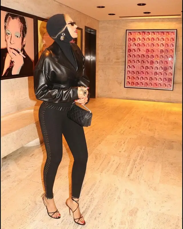 Beyonce outfit in Alaïa, Maison Margiela, and Poppy Lissiman, 2023