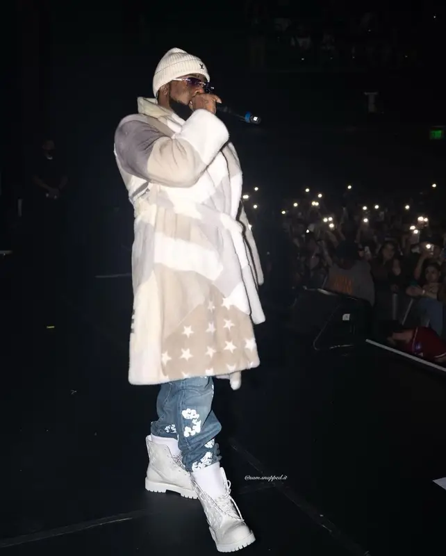 03 Greedo outfit in Denim Tears and Louis Vuitton, 2023