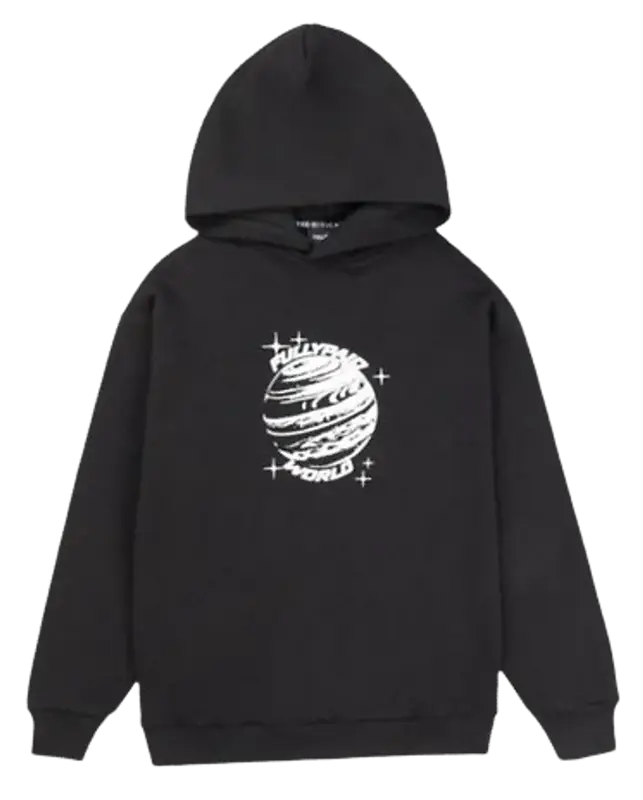 Fullypaid World Black Hoodie $89