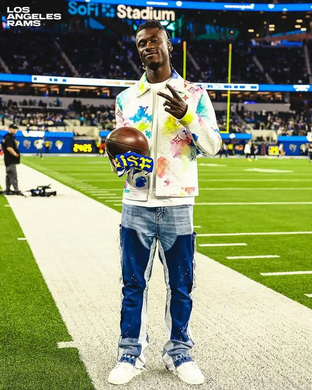 Eduardo Camavinga outfit in Louis Vuitton and Gallery Dept., 2023