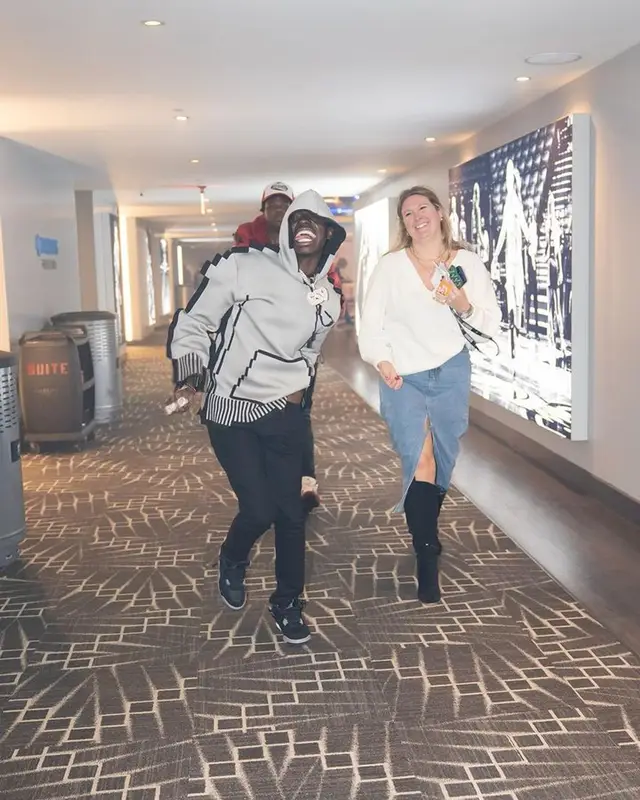 Bobby Shmurda outfit in Loewe, Amiri, and Jordan, 2023