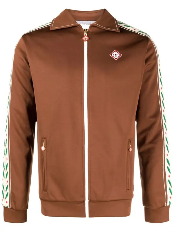 Casablanca Brown Laurel Track Jacket $743