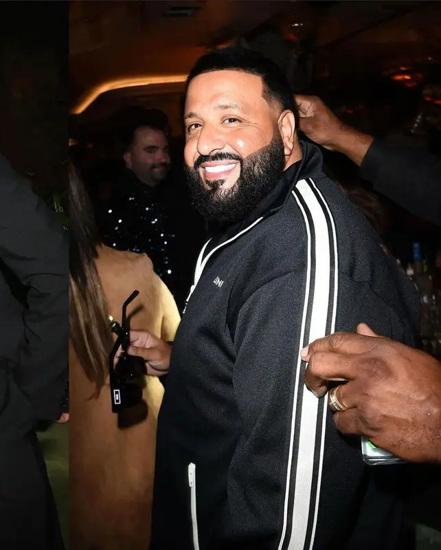 DJ Khaled outfit in Celine, Nike, and Rolex, 2023