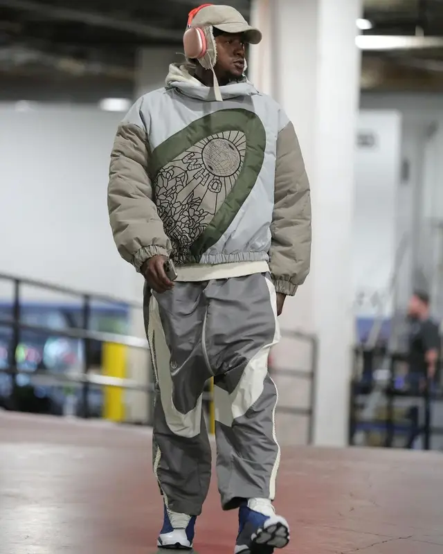 Terry Rozier outfit in Who Decides War, Jordan, and Apple, 2023