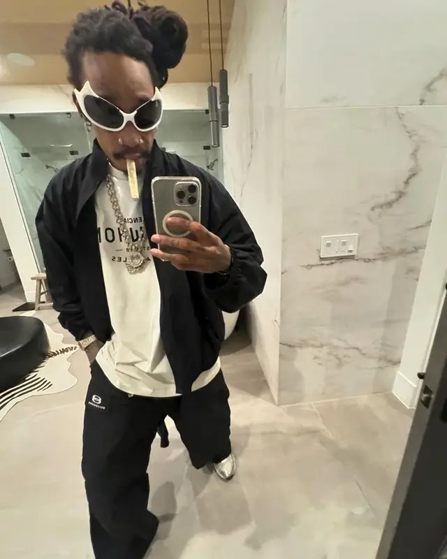 Wiz Khalifa outfit in Erehwon and Balenciaga, 2023