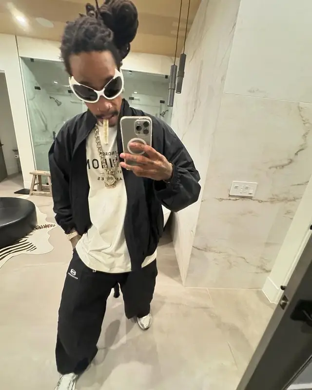 Wiz Khalifa outfit in Erehwon and Balenciaga, 2023