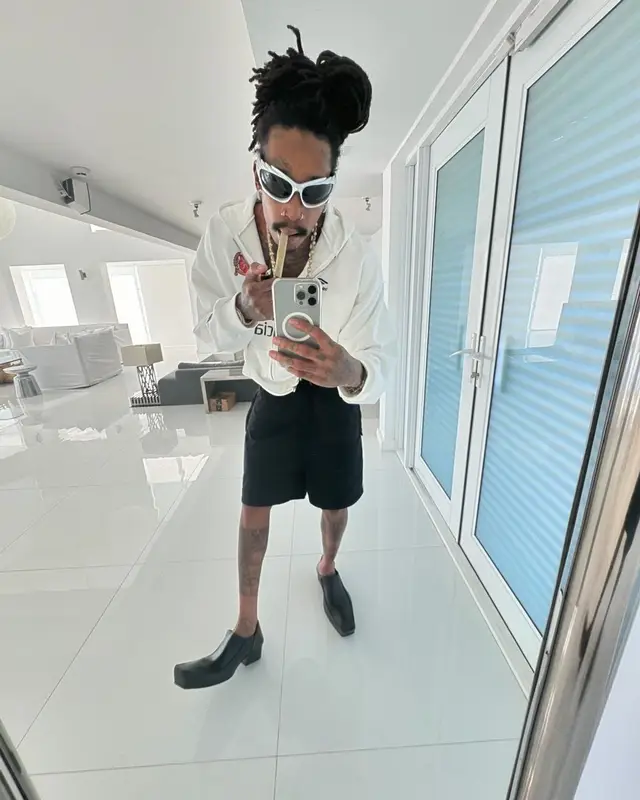 Wiz Khalifa outfit in Balenciaga, 2023