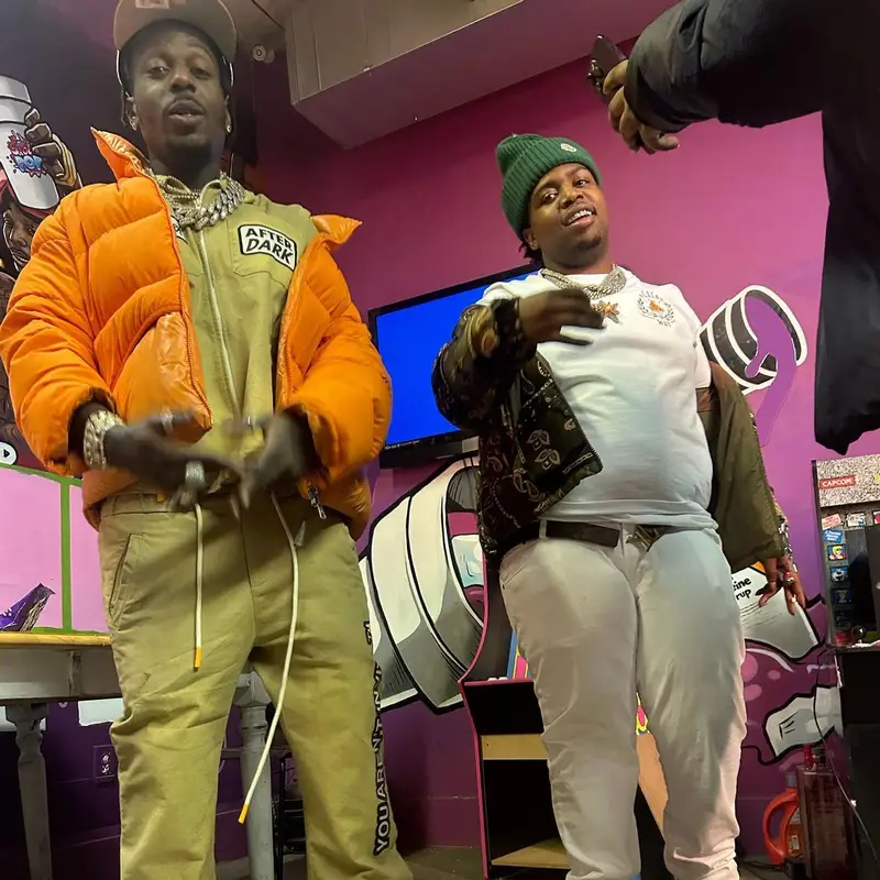 Sauce Walka outfit in Moncler, Hyde Park, and Timberland, 2024