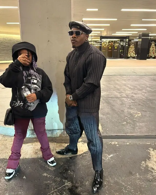 DaBaby outfit in Issey Miyake, Louis Vuitton, and Dior, 2024