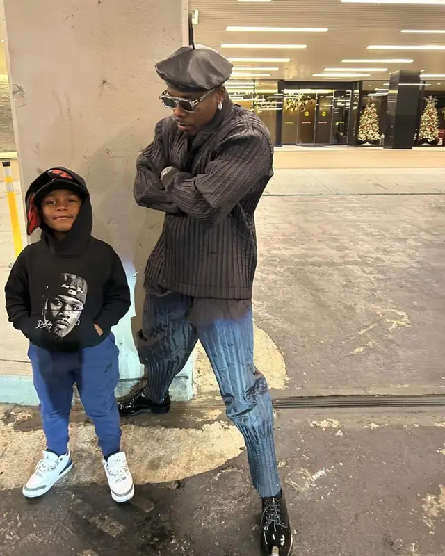 DaBaby outfit in Issey Miyake, Louis Vuitton, and Dior, 2024