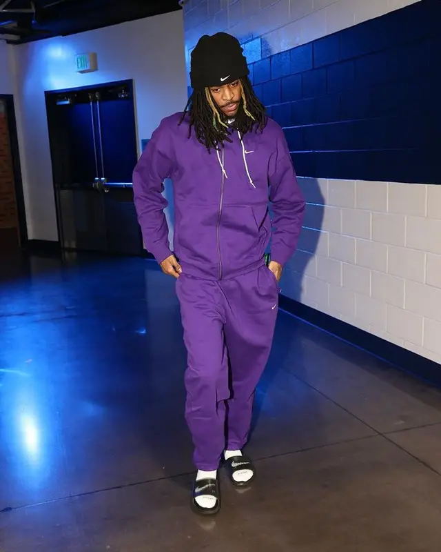Ja Morant outfit in Nike, 2024