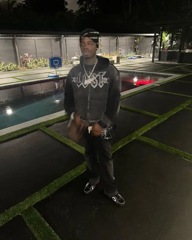 Lil Double 0 outfit in Lost Intricacy, Dior, and Balenciaga, 2024